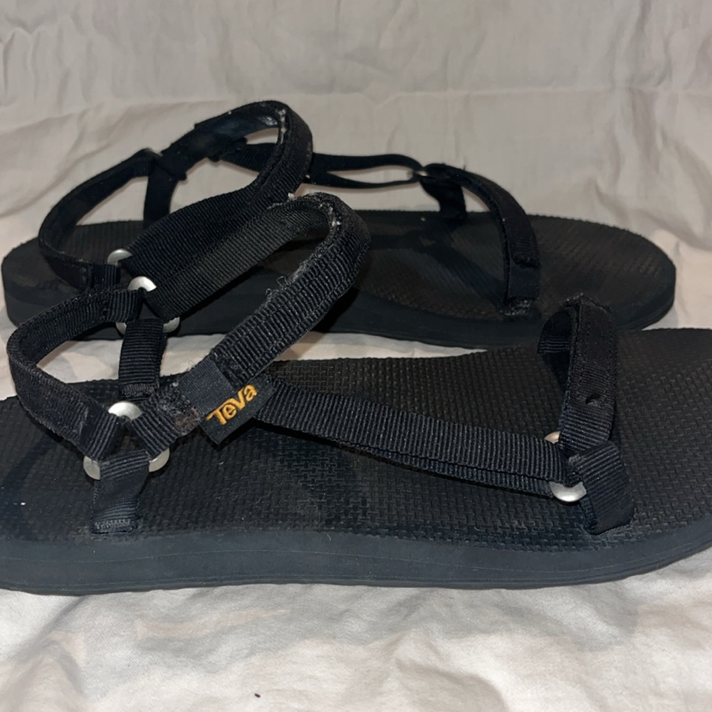 Teva Women’s Black Strappy Outdoor Sandals
